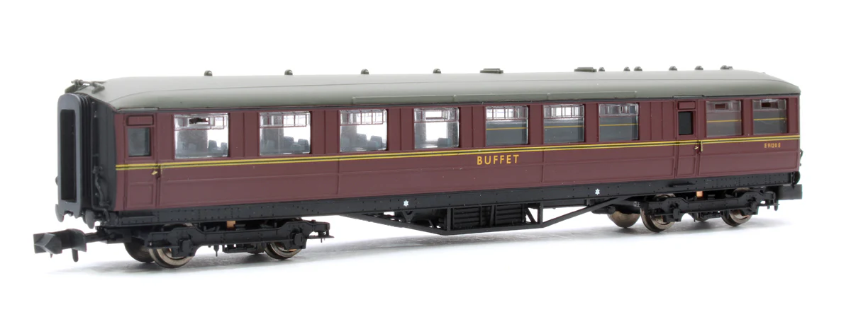 2P-011-373 Gresley BR Maroon Buffet E9120E - Image 3