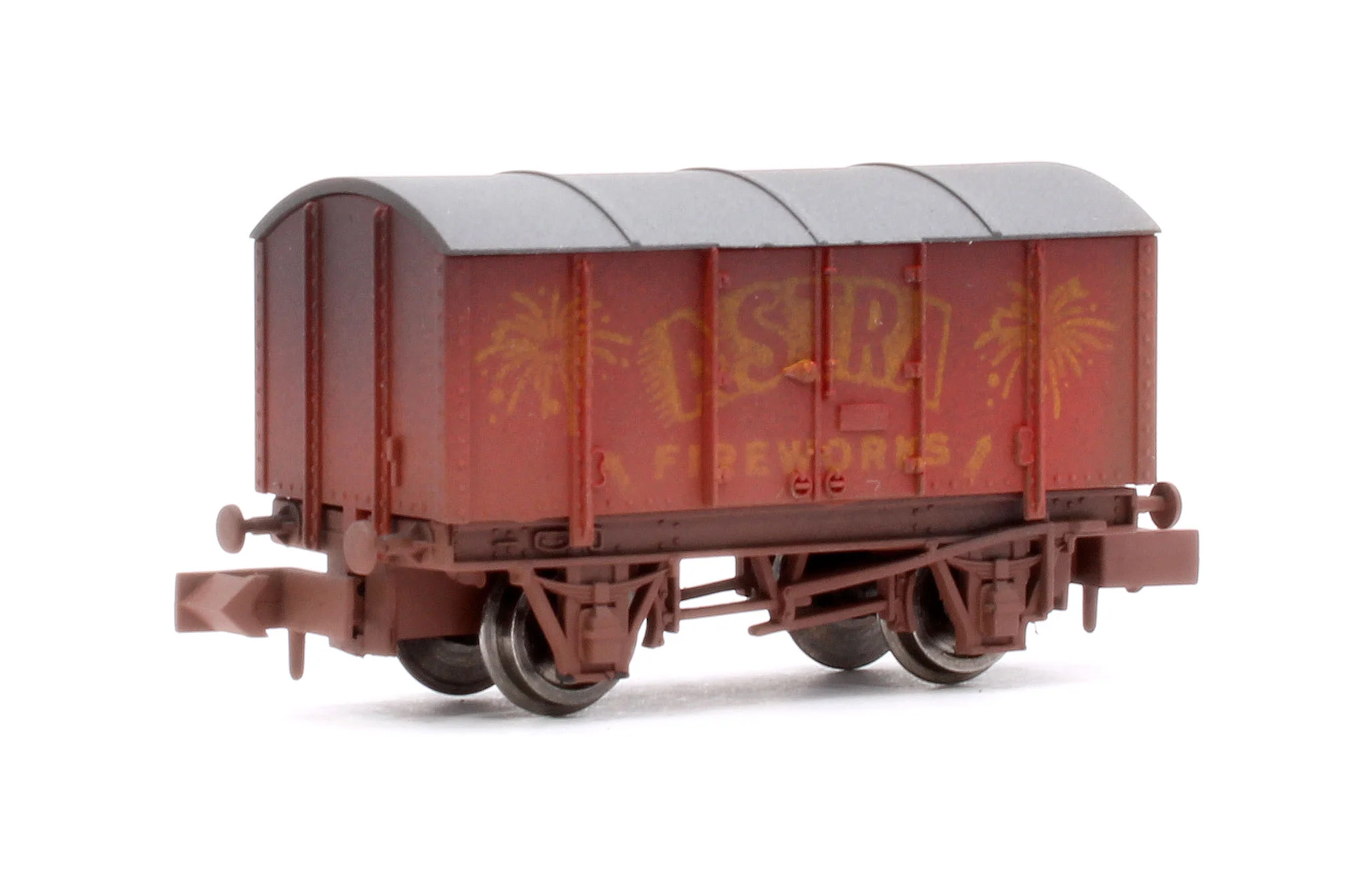 2F-013-094 Gunpowder Van Astra Fireworks - Weathered