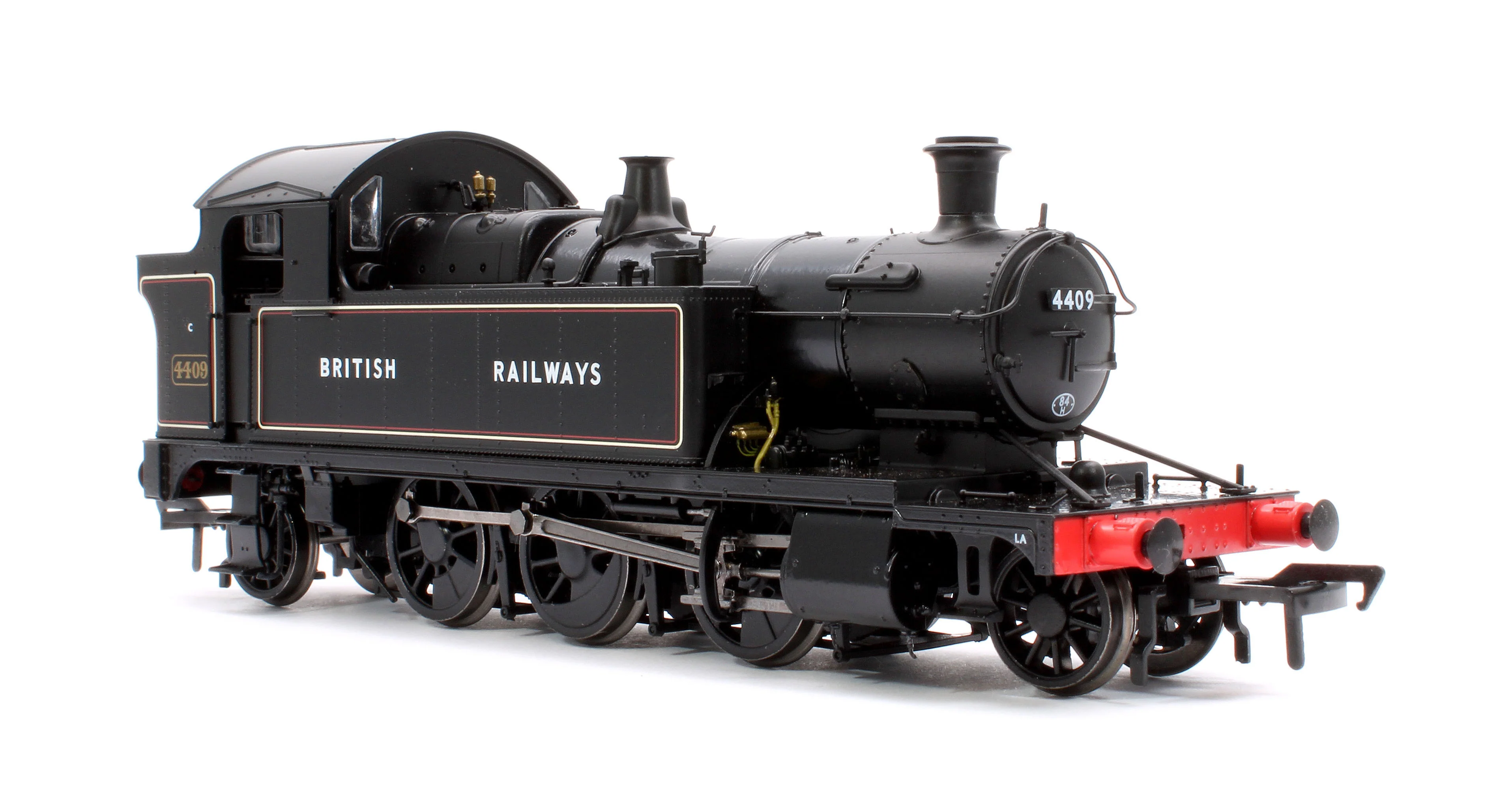 951006 GWR 44XX ‘Small Prairie’ British Railways (sans serif) Lined Black No.4409 2-6-2T Steam Locomotive - Image 4