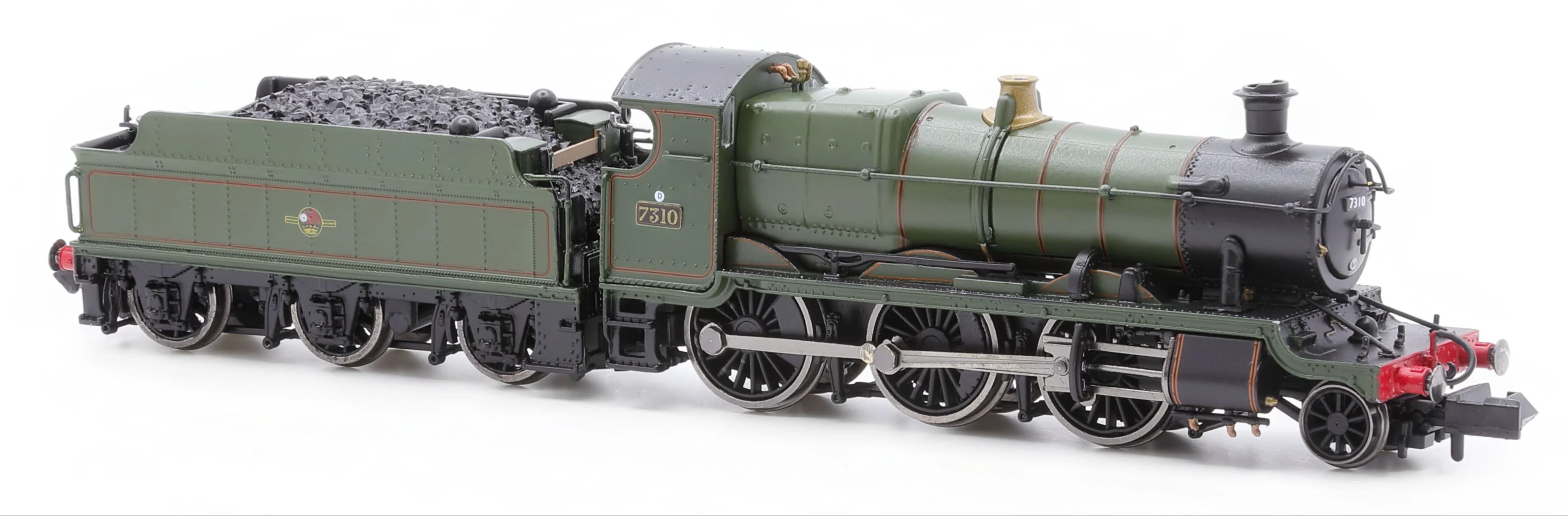 2S-043-006 GWR Churchward Built 63xx 2-6-0 Mogul 7310 BR Green, Late Crest - Image 2