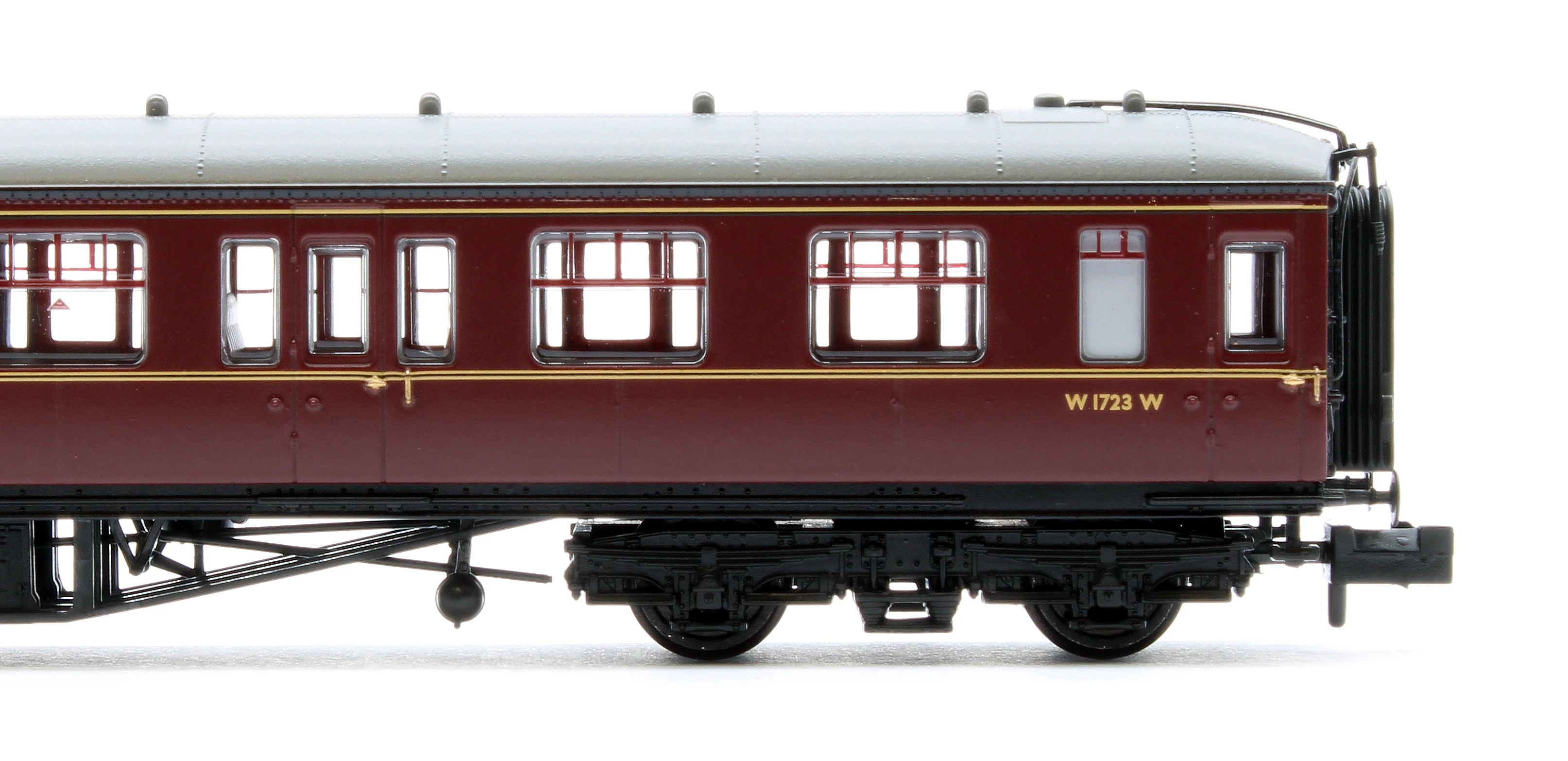 374-537B GWR Hawksworth Second Corridor BR Maroon W1723W - Image 4