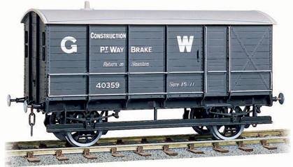 PS602 GWR Permanent Way Brake Van Kit W-602