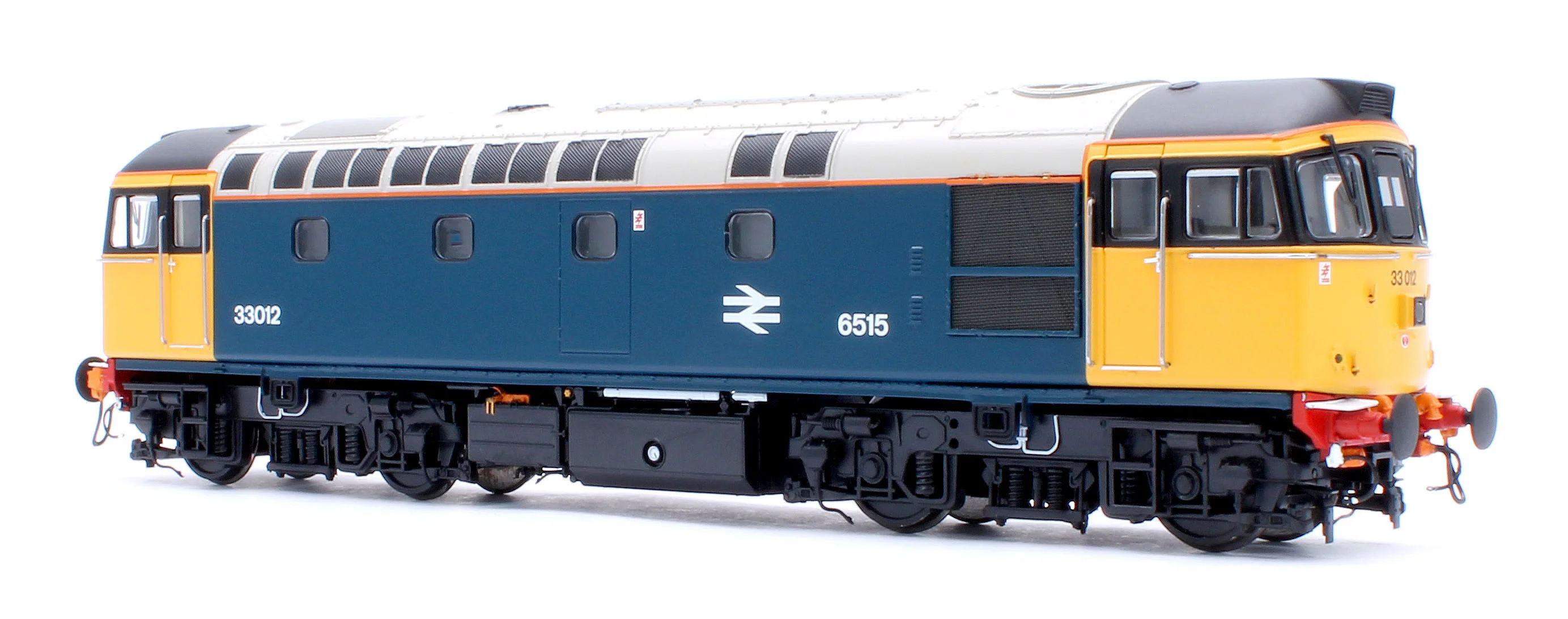3421 Class 33/0 BR Blue No.33012 (Yellow Cabs/HI Headlights) Diesel Locomotive - Image 3