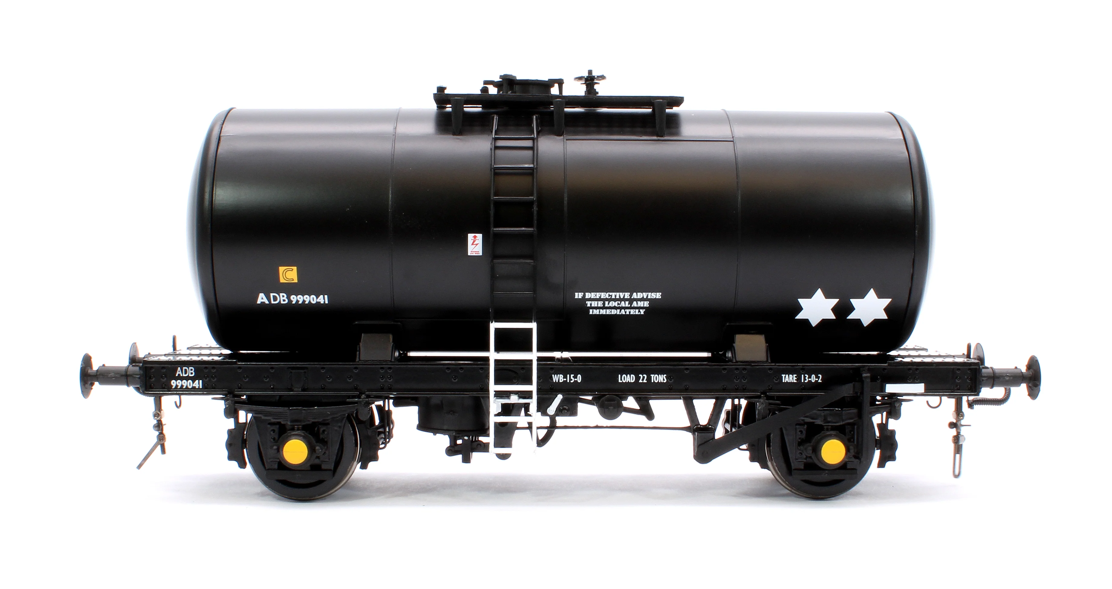 1016 35T 'B' Tank BR ‘Waste Oil’ Black No. ADB999041 - Image 2