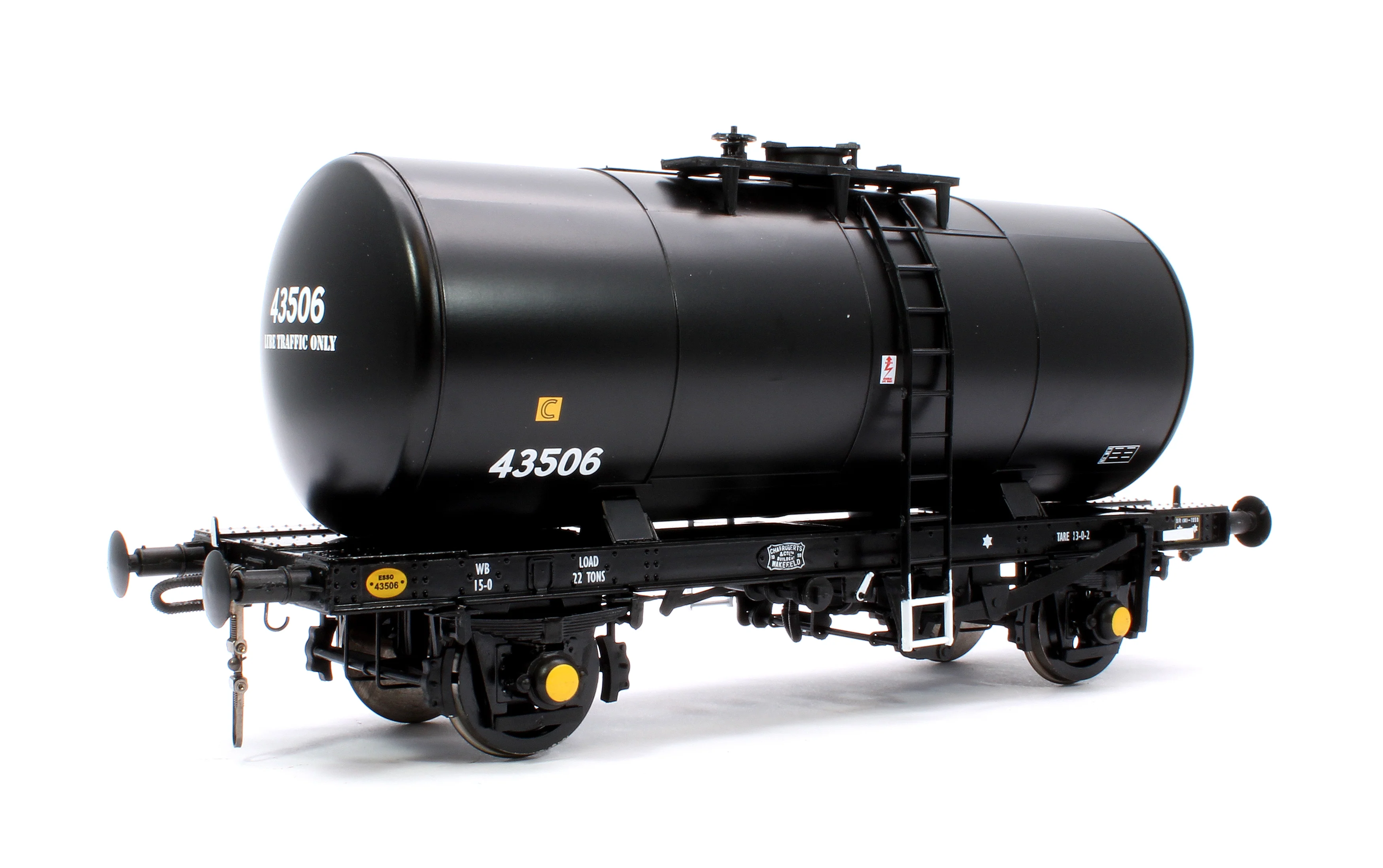 1020 35T 'B' Tank ESSO Black (unbranded) No. 43506 - Image 3