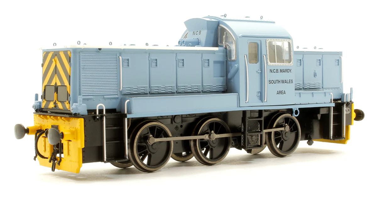 1416 Class 14 NCB South Wales Pale Blue D9530 Diesel Locomotive - Image 3