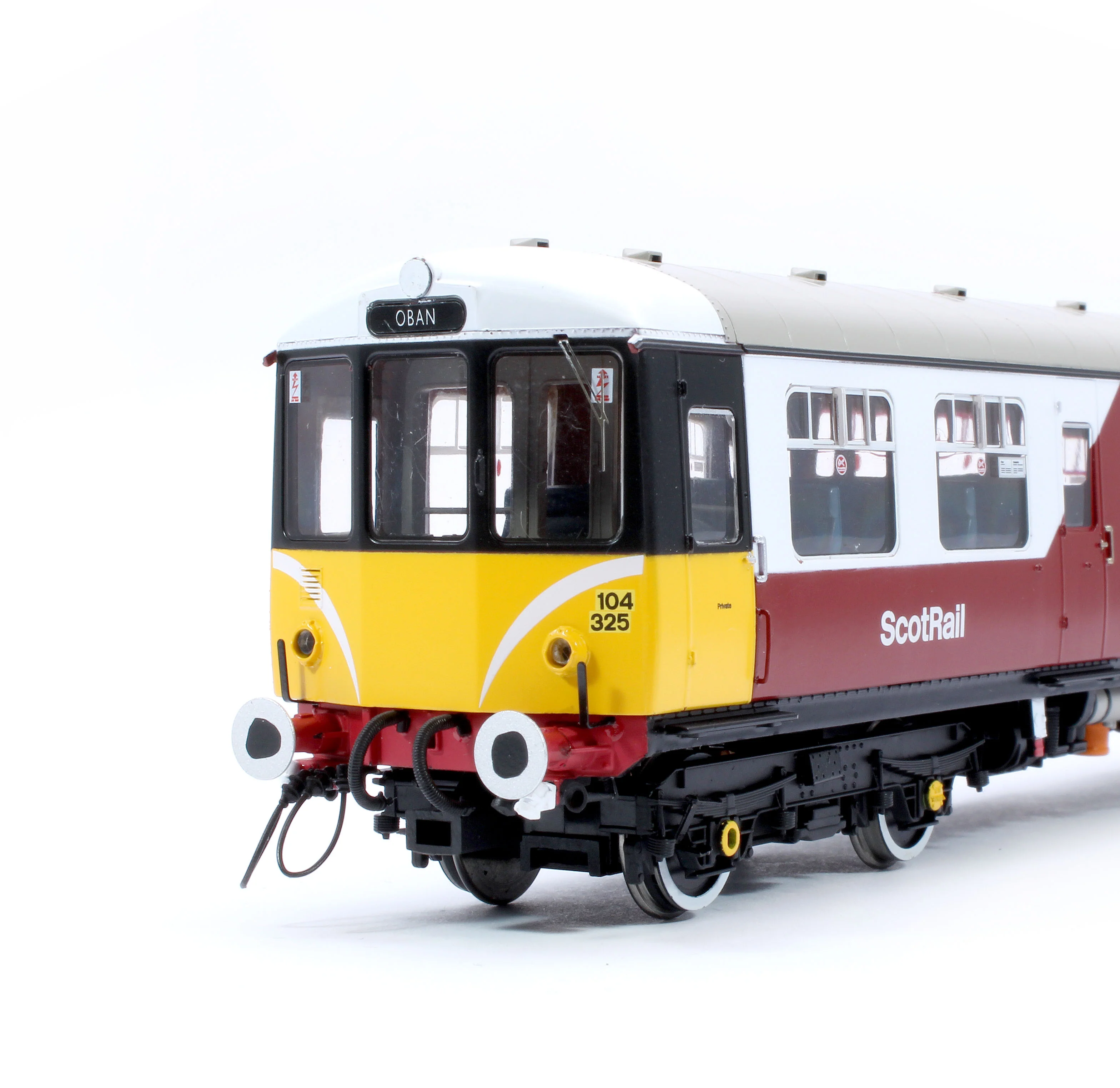 1456 Class 104 2 Car DMU SC53424/SC53434 ScotRail Mexican Bean - Image 14