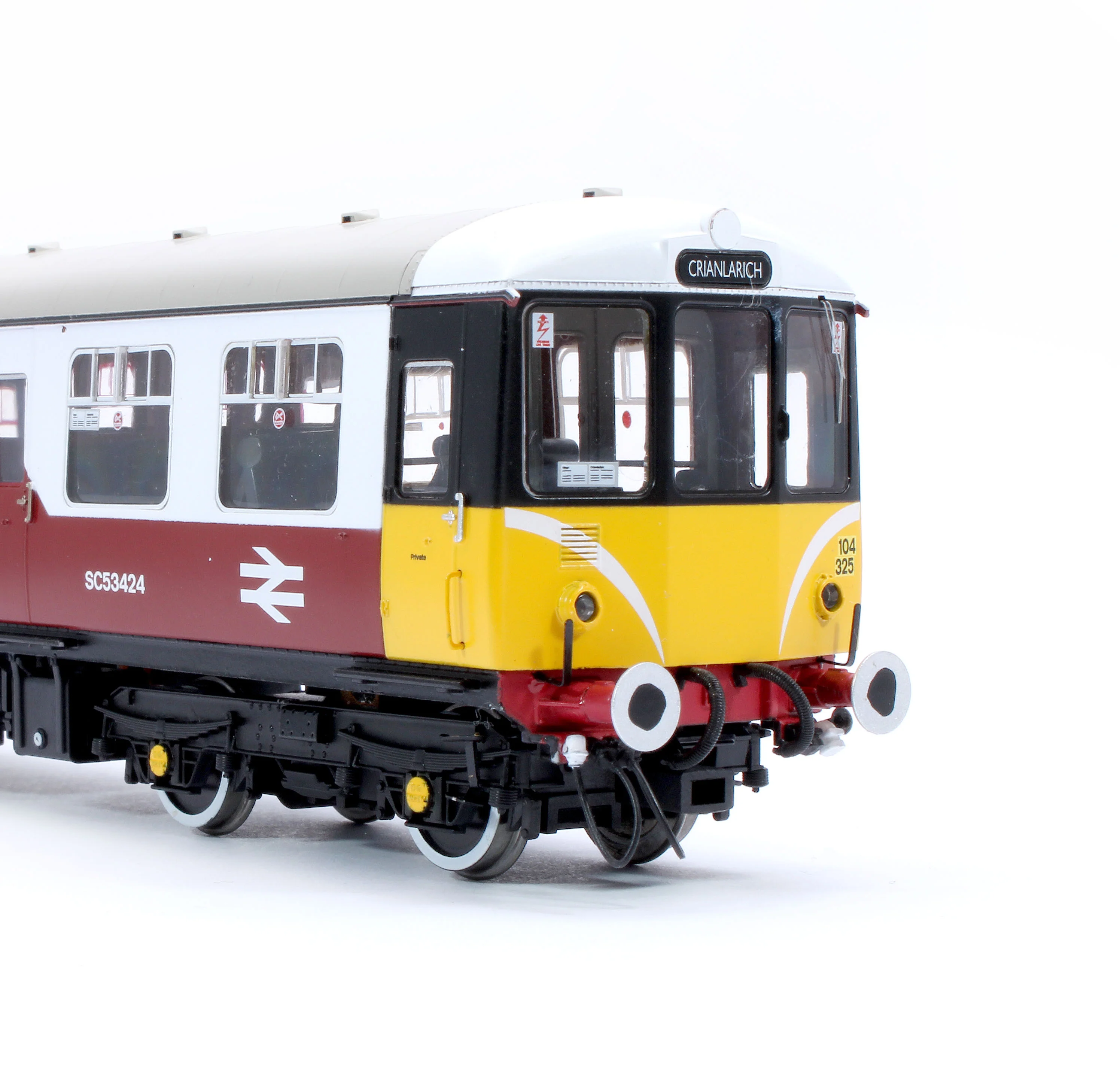 1456 Class 104 2 Car DMU SC53424/SC53434 ScotRail Mexican Bean - Image 8