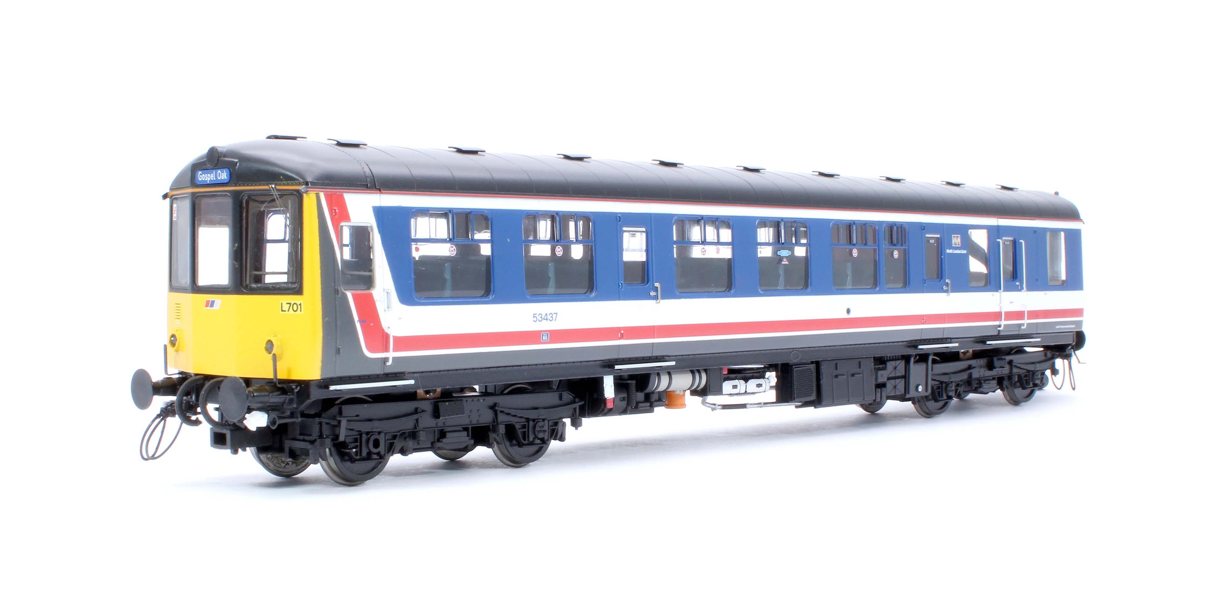 1458 Class 104 2 Car DMU L701 53437/53479 Revised Network SouthEast - Image 3