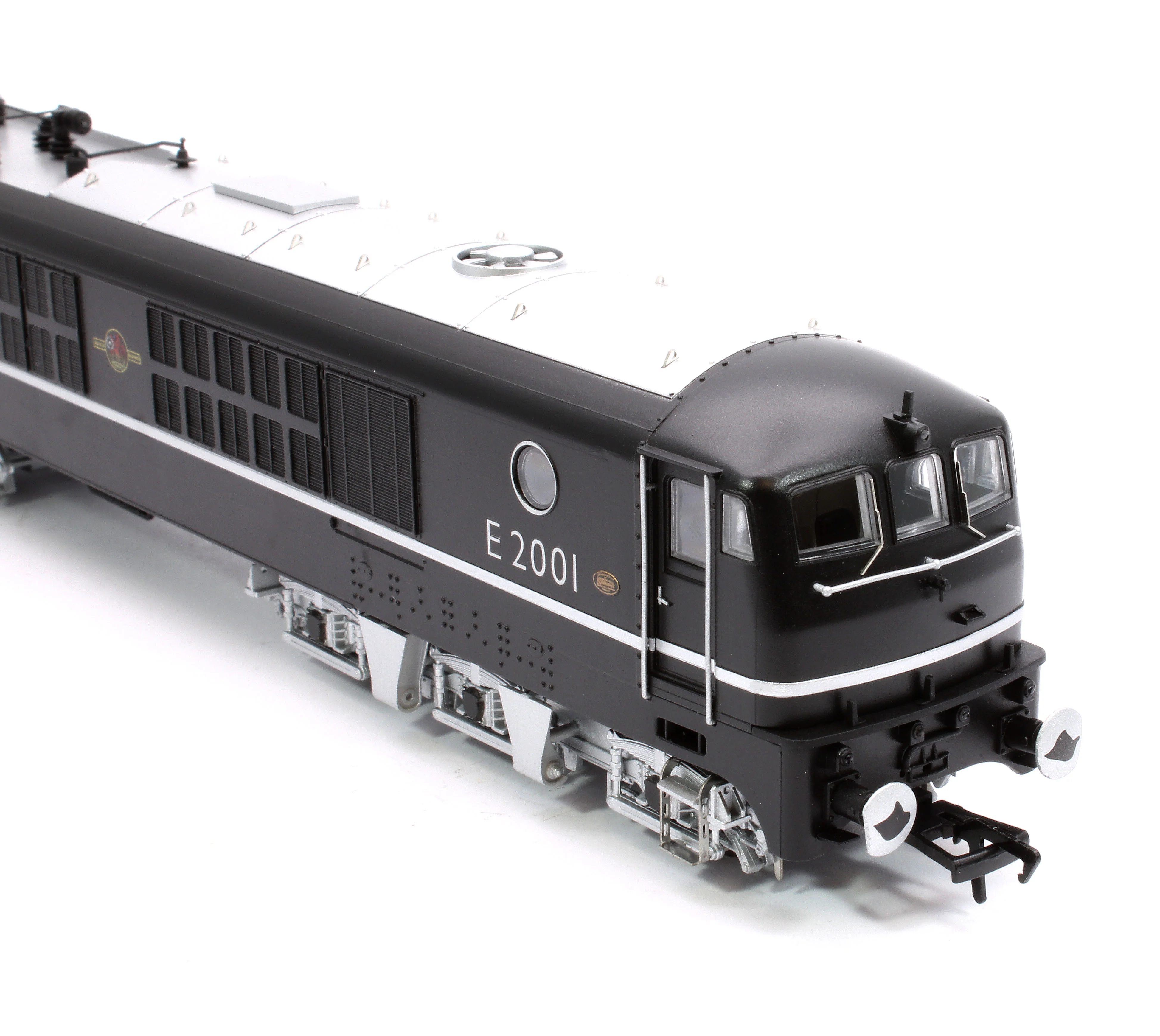 1812 BR Class 80 E2001 (Rebuilt 18100 Gas Turbine) Electric Locomotive in BR Black (Late Crest) - Image 9