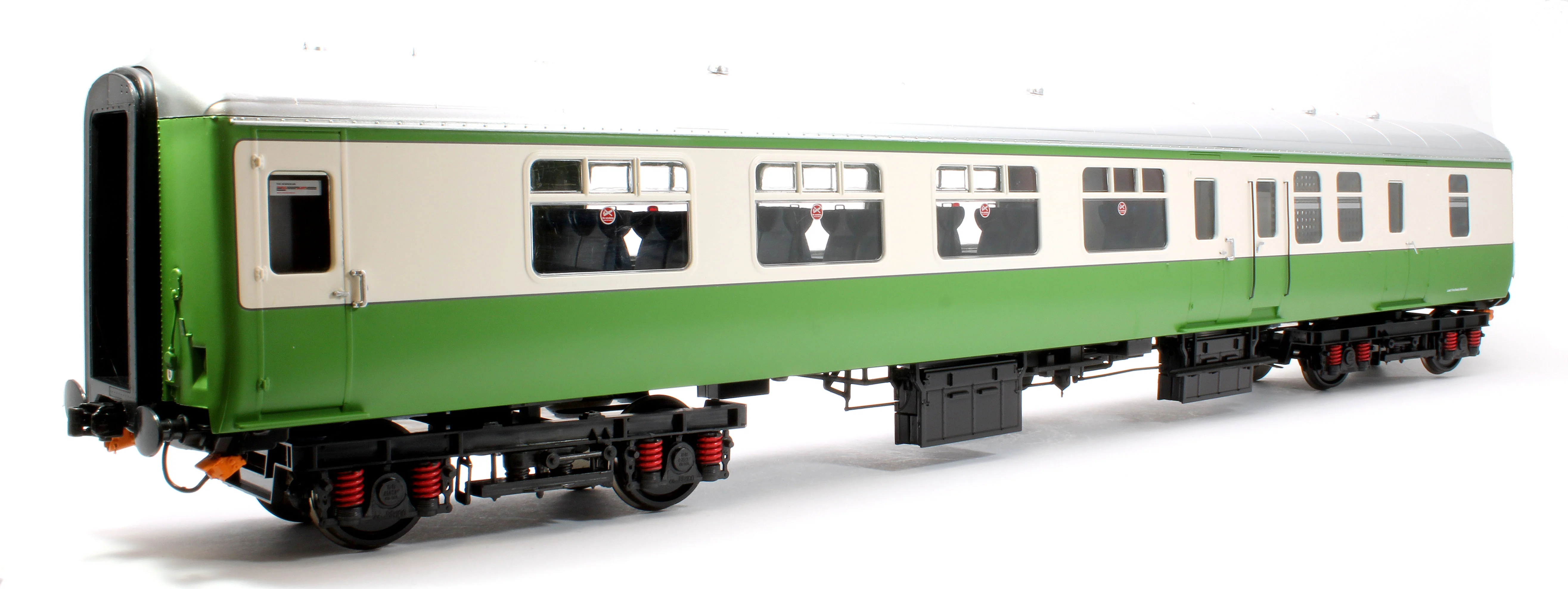 2413 Hebridean green/cream Mk2 Brake Second Open (BSO) - Image 2