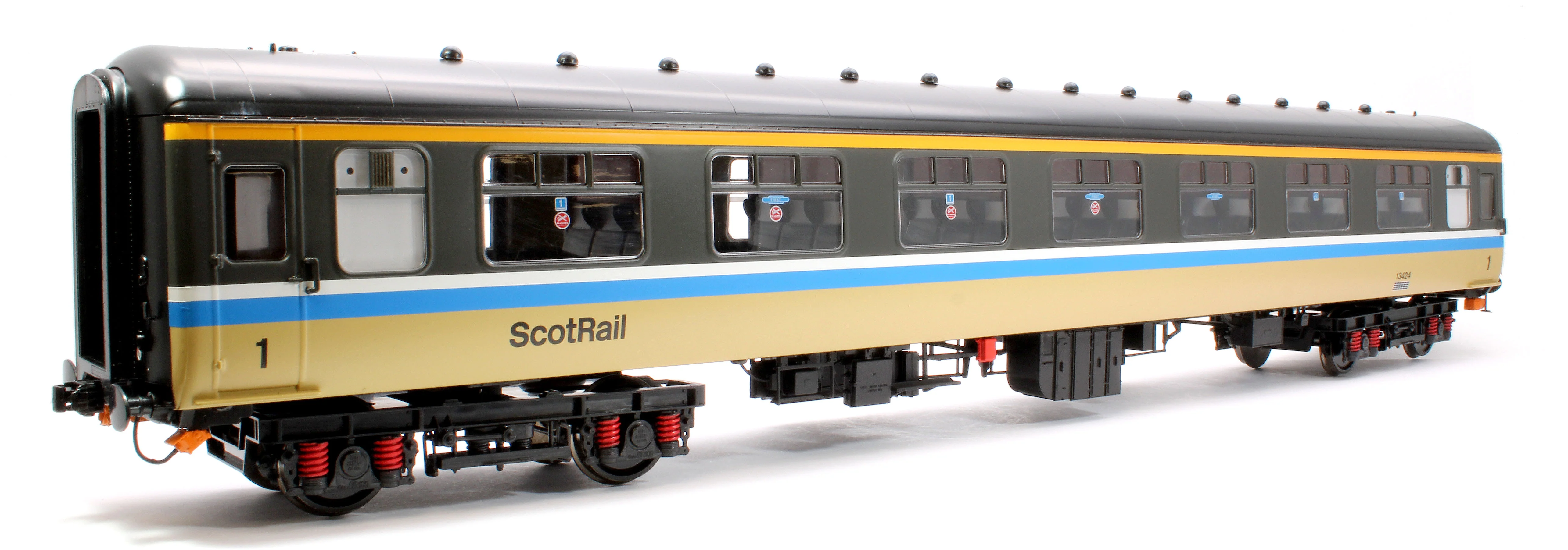 2434 ScotRail MK2 13424 First Corridor (FK) Passenger Coach