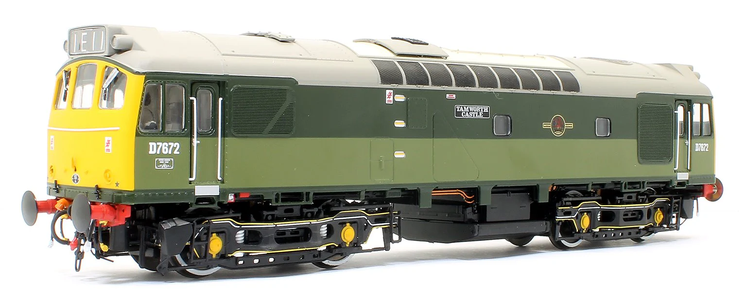 2539 Class 25/3 - D7672 'Tamworth Castle' BR Special Two-Tone Green Diesel Locomotive - Image 6