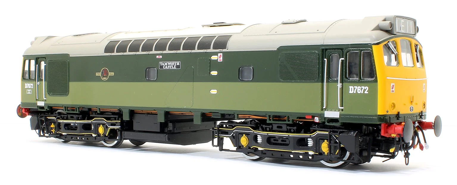 2539 Class 25/3 - D7672 'Tamworth Castle' BR Special Two-Tone Green Diesel Locomotive - Image 7