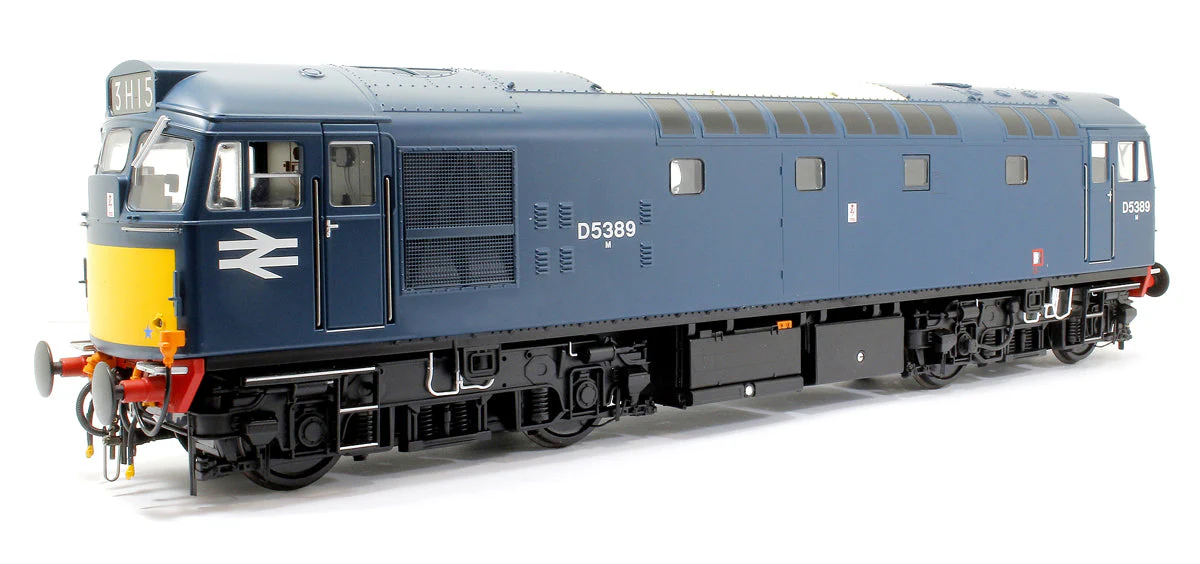 2776 Pre-Owned Class 27 BR early blue D5389 (small yellow panels) Diesel Locomotive - Image 3