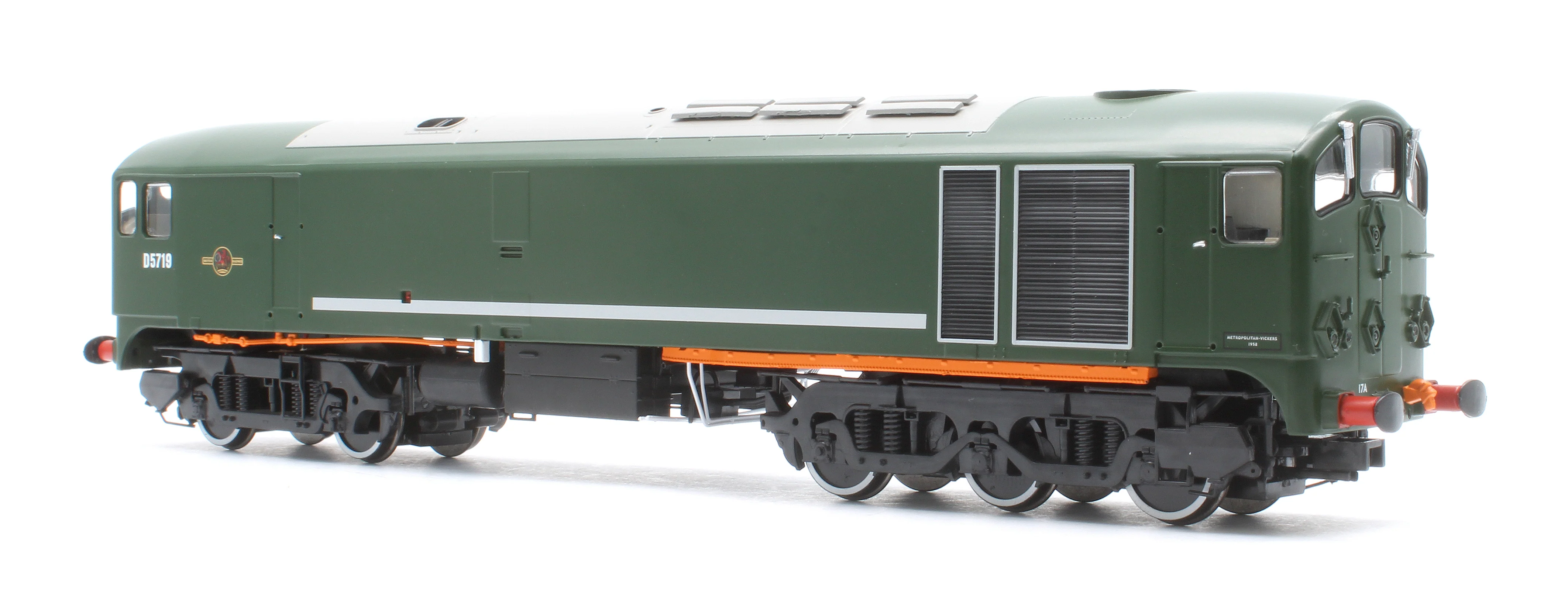28163 Class 28 Co-Bo BR Green D5719 Diesel Locomotive - DCC Sound - Image 2