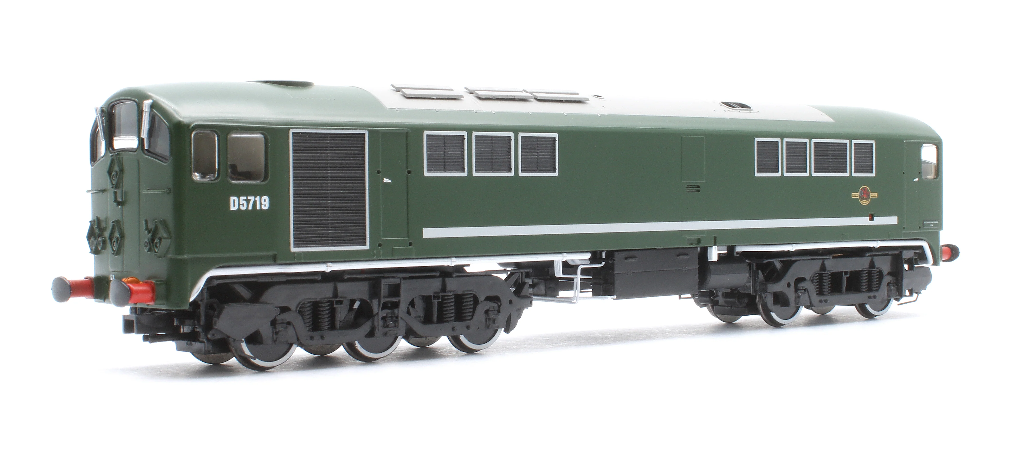 28163 Class 28 Co-Bo BR Green D5719 Diesel Locomotive - DCC Sound - Image 3
