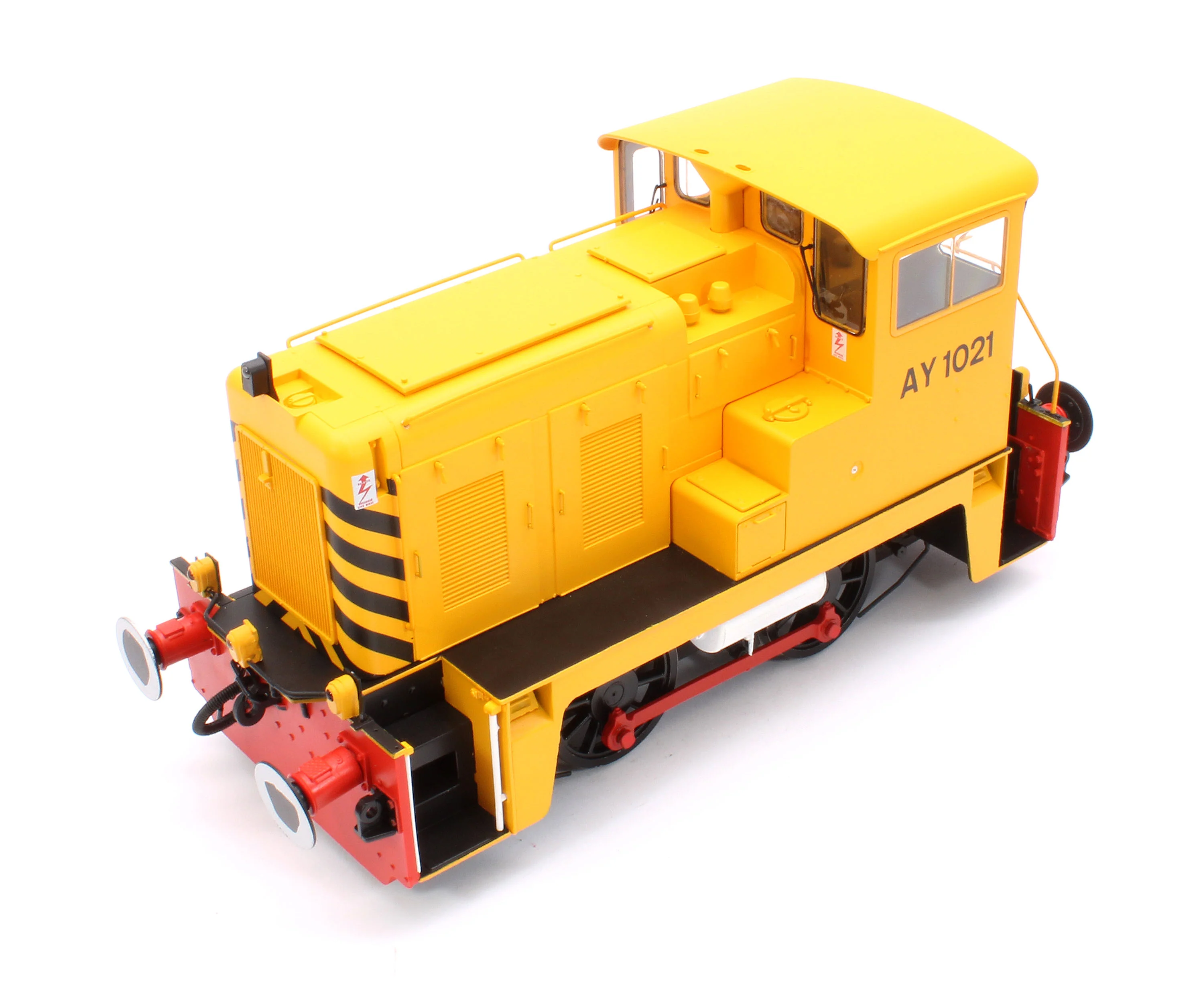 2875 Class 02 Industrial Yellow AY1021 (Wasp Stripes) Diesel Locomotive - Image 9