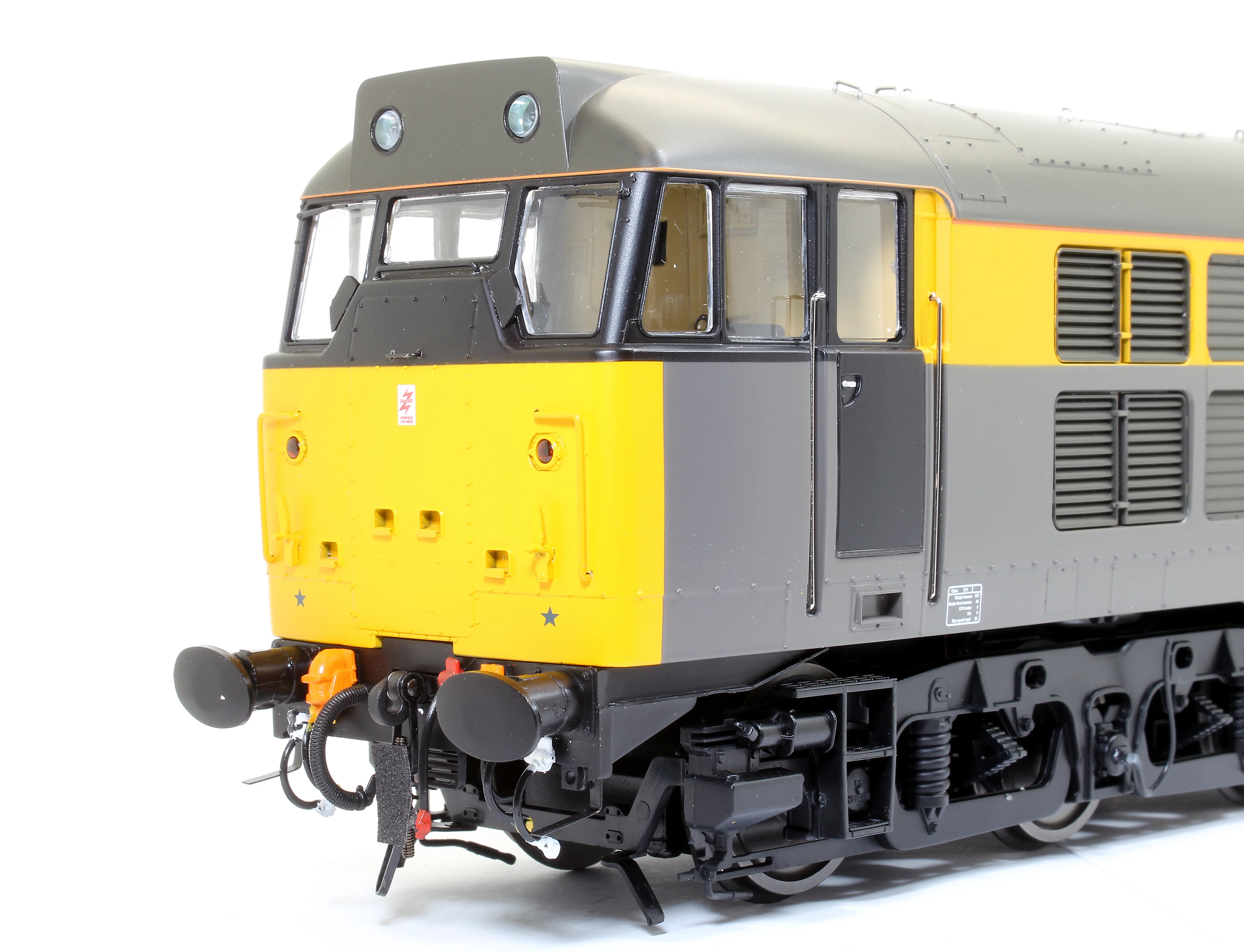 3123 Class 31/1 BR Civil Engineers grey/yellow Diesel Locomotive - Image 2