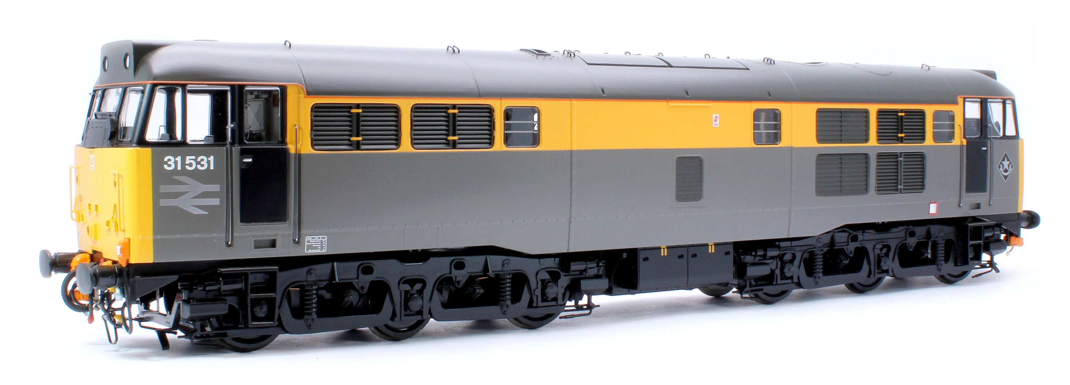 3147 Class 31 BR Civil Engineers Grey/Yellow No.31531 Diesel Locomotive