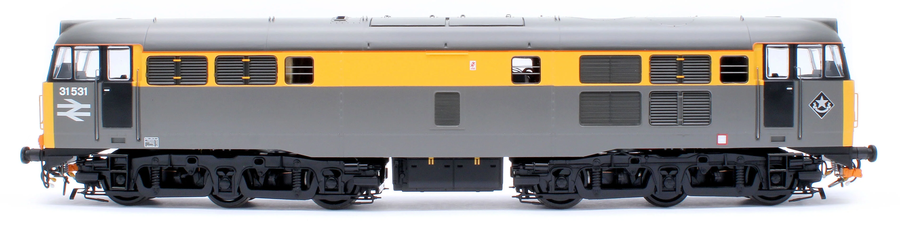 3147 Class 31 BR Civil Engineers Grey/Yellow No.31531 Diesel Locomotive - Image 2