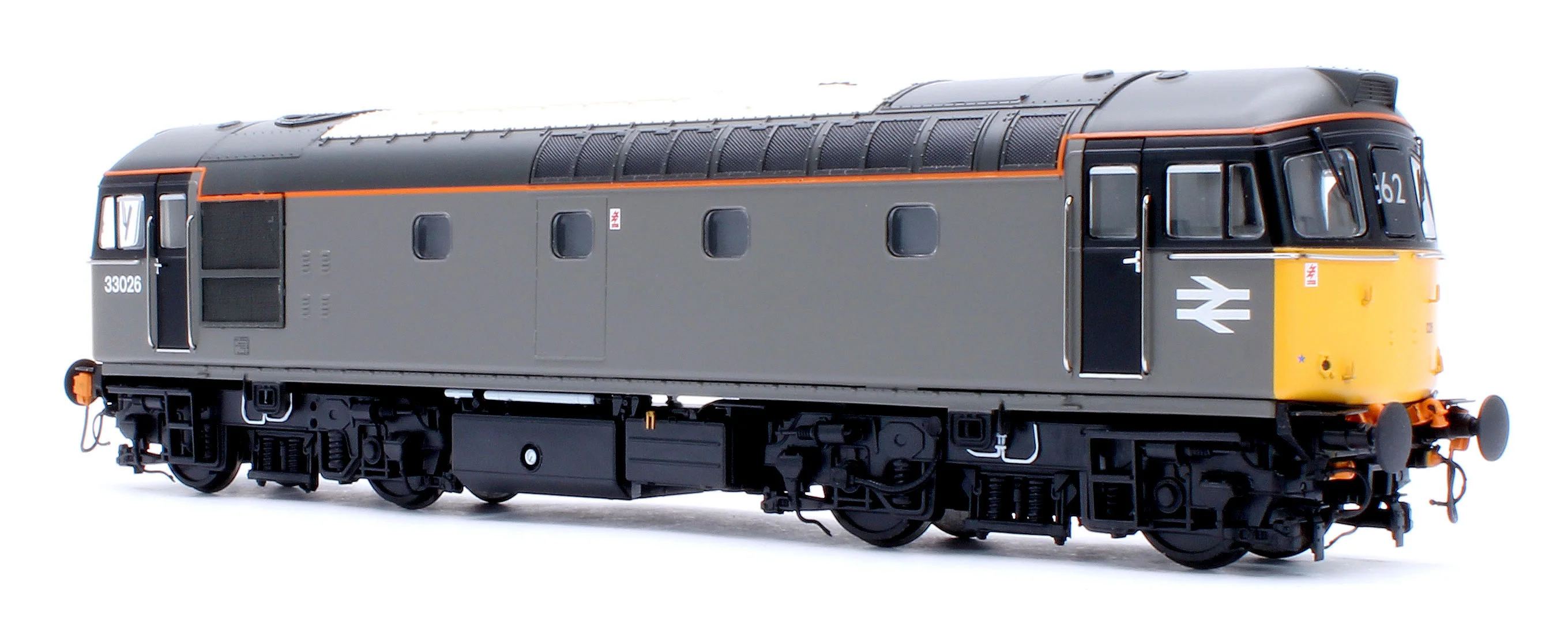 3424 Class 33/0 BR General Grey No.33026 Diesel Locomotive - Image 5