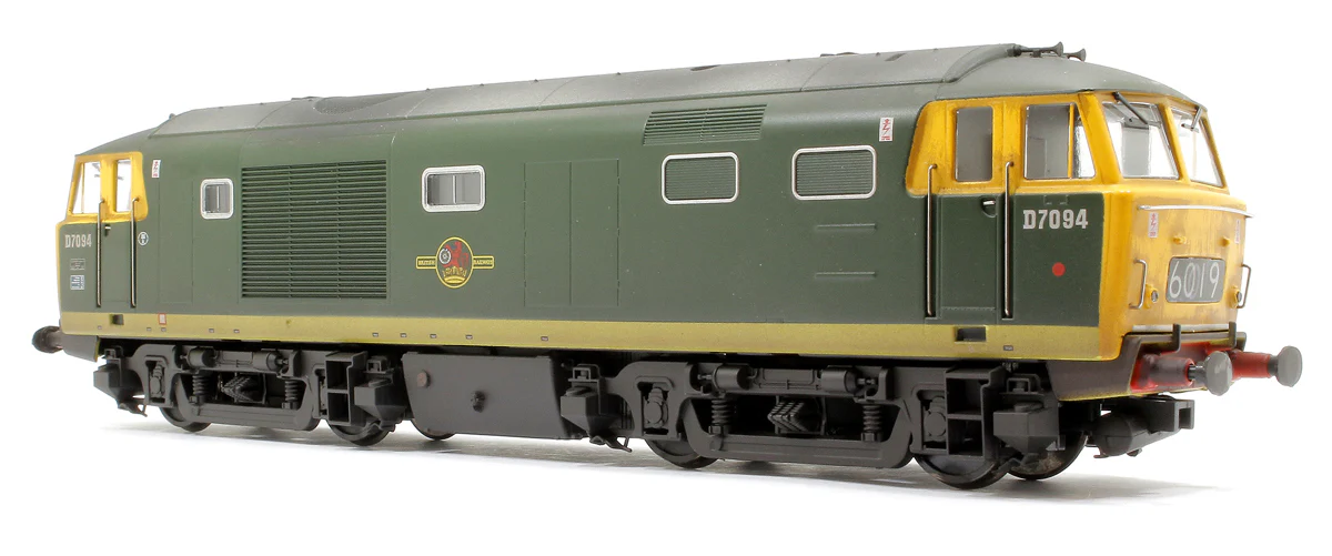 3532 Class 35 BR 'Hymek' BR Green FYE D7094 Diesel Locomotive - Weathered - Image 4