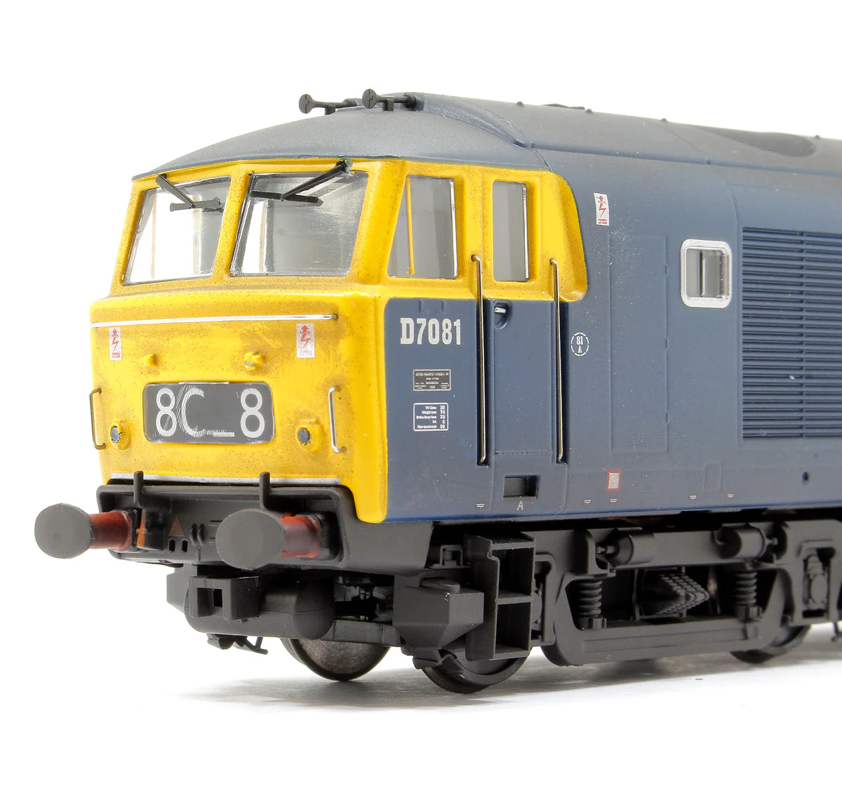 Pre-Owned 3536 Class 35 BR 'Hymek' Blue FYE D7081 Diesel Locomotive - Weathered - Image 6
