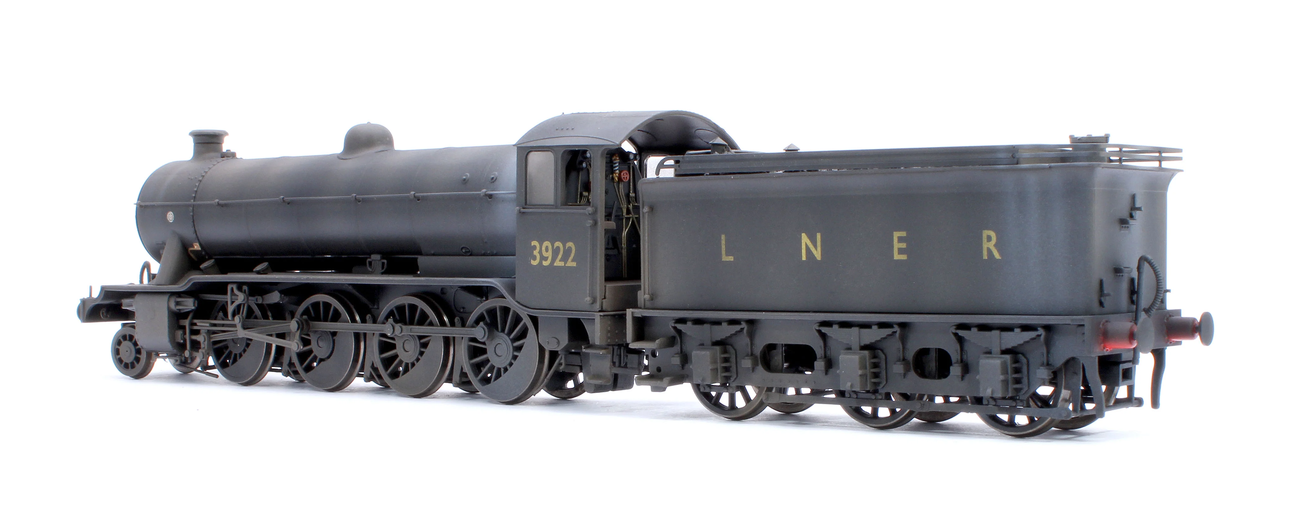 3932W Custom Weathered Class O2/1 'Tango' LNER Post-War Black No.3481 (LNER Cab/GN Tender) Steam Locomotive - Image 3