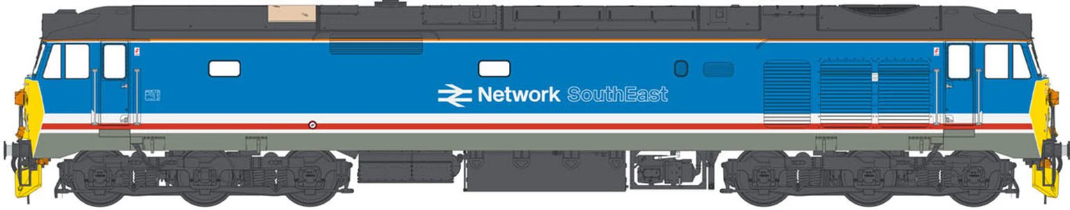 4032 Class 50 Revised Network SouthEast (Light Blue) Diesel Locomotive - Image 2
