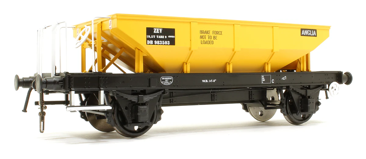 4359 BR ‘Catfish’ Ballast Hopper BR Civil Engineers Yellow ZEV DB983503
