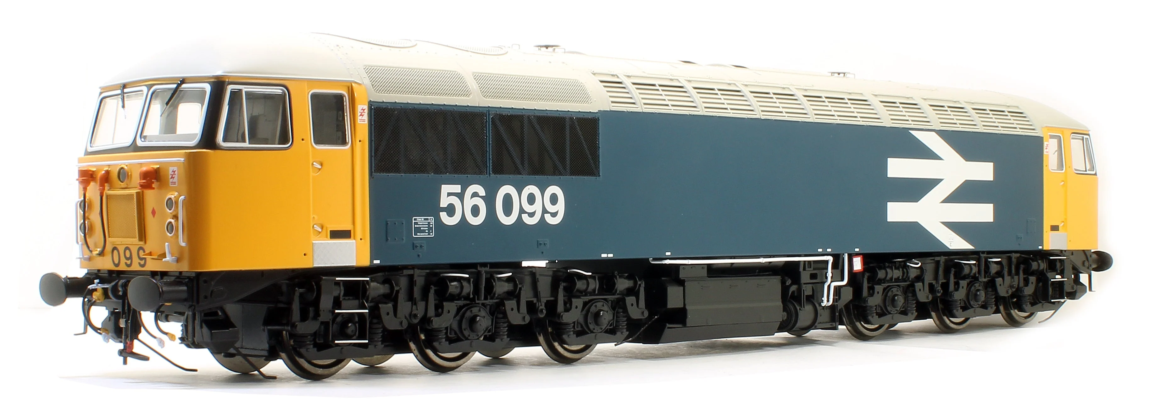 Pre-Owned 5608 Class 56 BR large logo blue 56099 'Tinsley embellishments' Diesel Locomotive