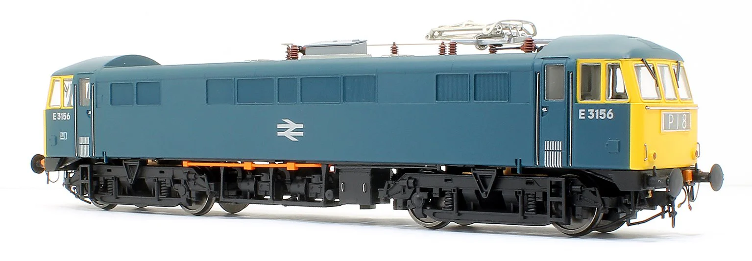 8654 Class 86/0 'AL6' Bo-Bo Electric Locomotive BR Rail Blue E3156 with double arrow logo and full yellow ends - Image 3