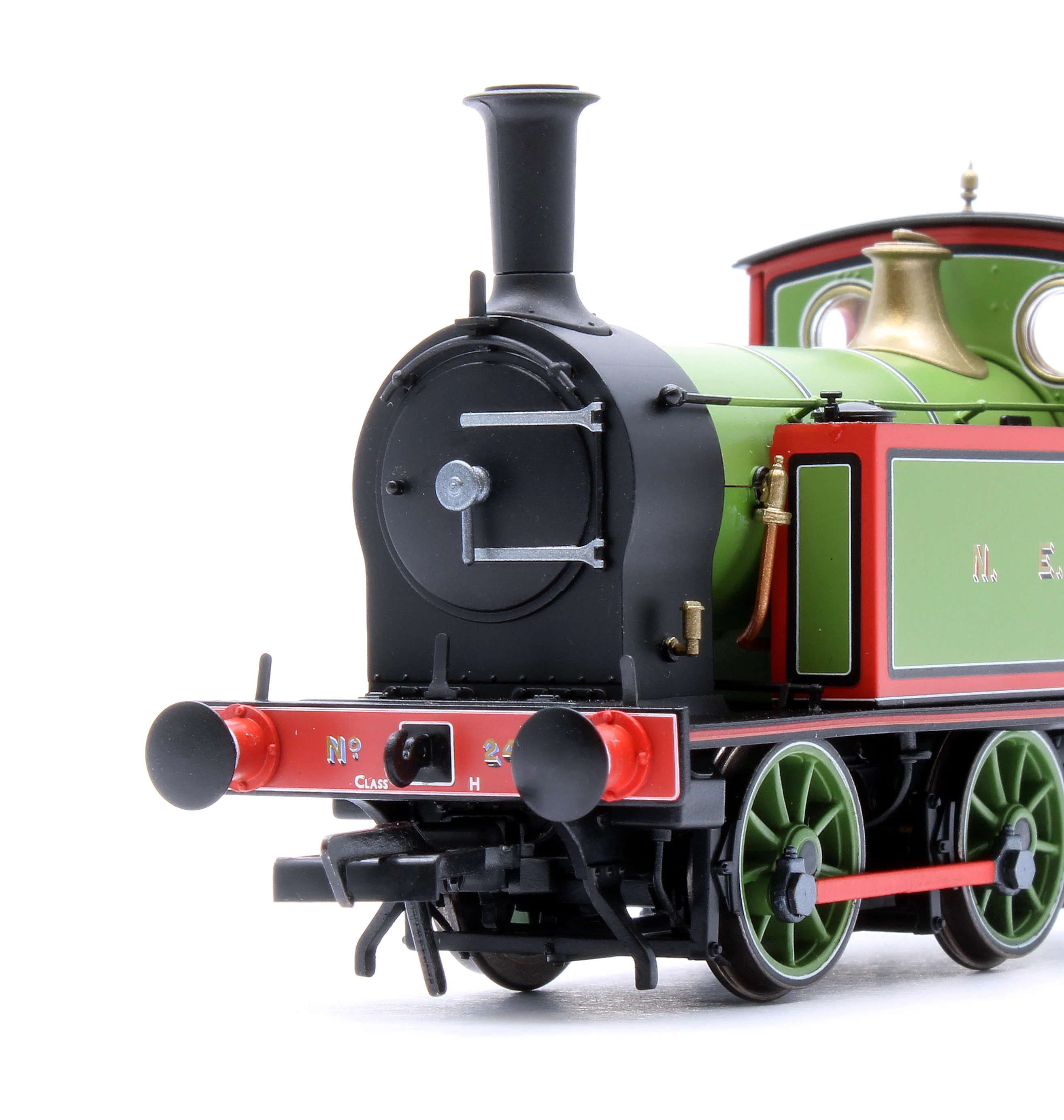 932501 NER H Class - No.24, NER Saxony Green Livery (1888) Steam Locomotive - DCC Sound - Image 6