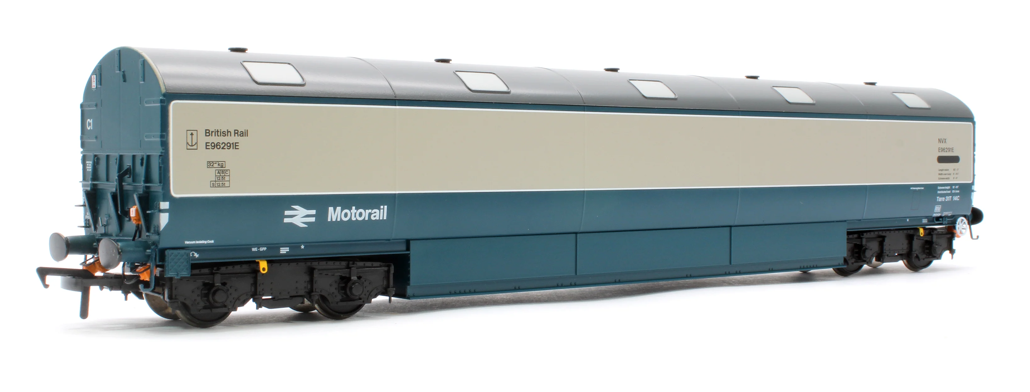 9632 Newton Chambers NVX Car Transporter BR (Late) Motorail Blue E96291E - Image 3