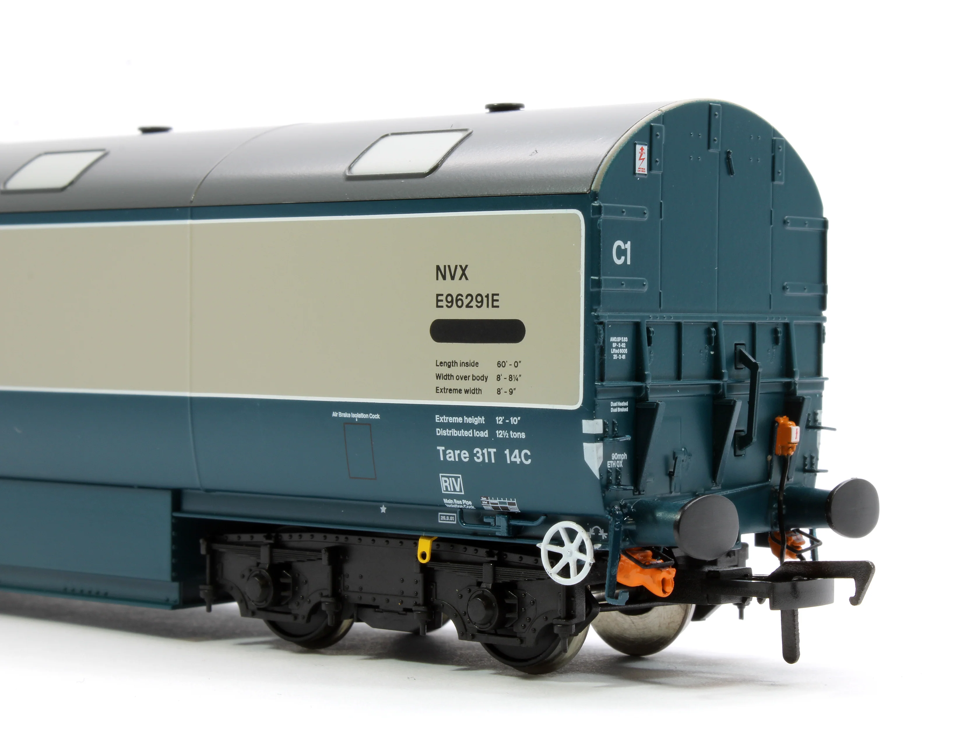 9632 Newton Chambers NVX Car Transporter BR (Late) Motorail Blue E96291E - Image 5