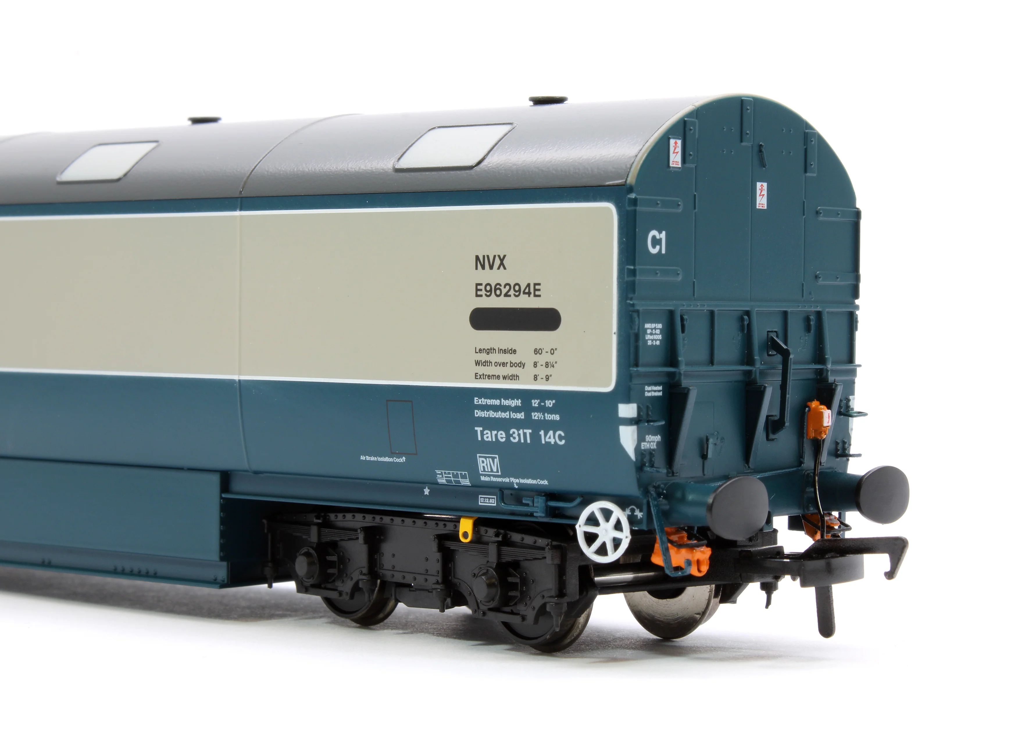 9633 Newton Chambers NVX Car Transporter BR (Late) Motorail Blue E96294E - Image 5