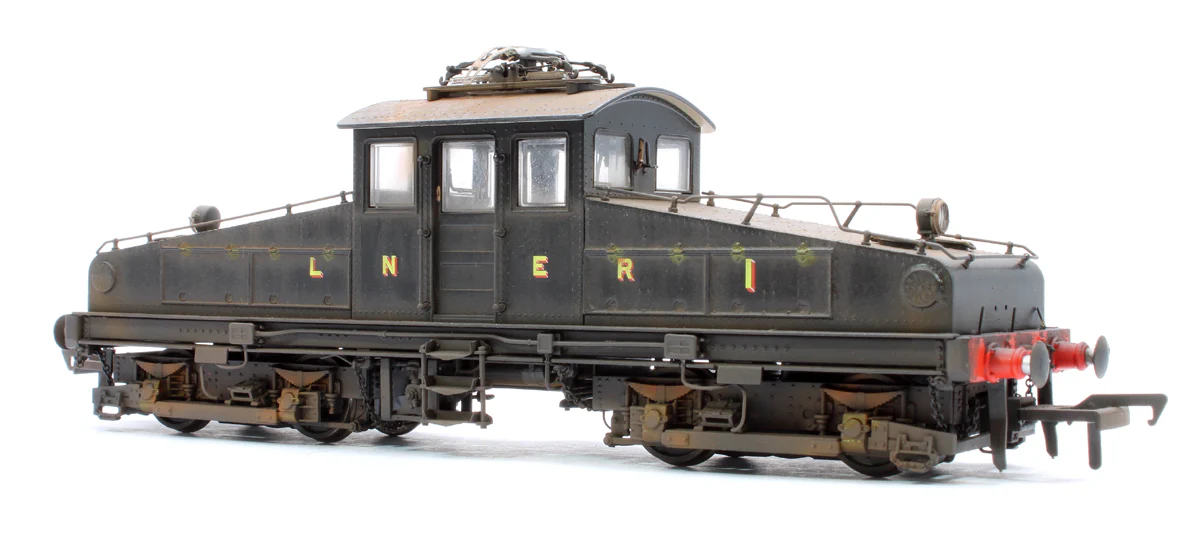 1202DW Highly Detail Weathered North Eastern Railway ES1 LNER Unlined Black Bo-Bo Electric Locomotive No.1 - Image 2