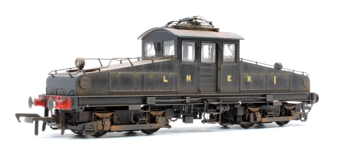 1202DW Highly Detail Weathered North Eastern Railway ES1 LNER Unlined Black Bo-Bo Electric Locomotive No.1 - Image 3