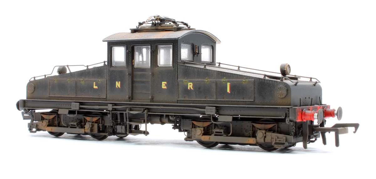 1202DW Highly Detail Weathered North Eastern Railway ES1 LNER Unlined Black Bo-Bo Electric Locomotive No.1 - Image 4