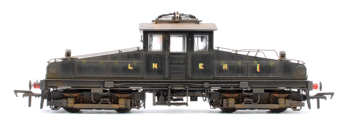 1202DW Highly Detail Weathered North Eastern Railway ES1 LNER Unlined Black Bo-Bo Electric Locomotive No.1 - Image 5