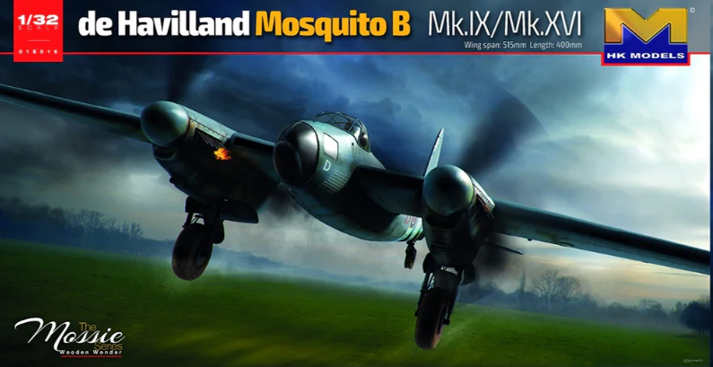 PKHK01E16 Mosquito B Mk IX/XVI RAF Model Kit