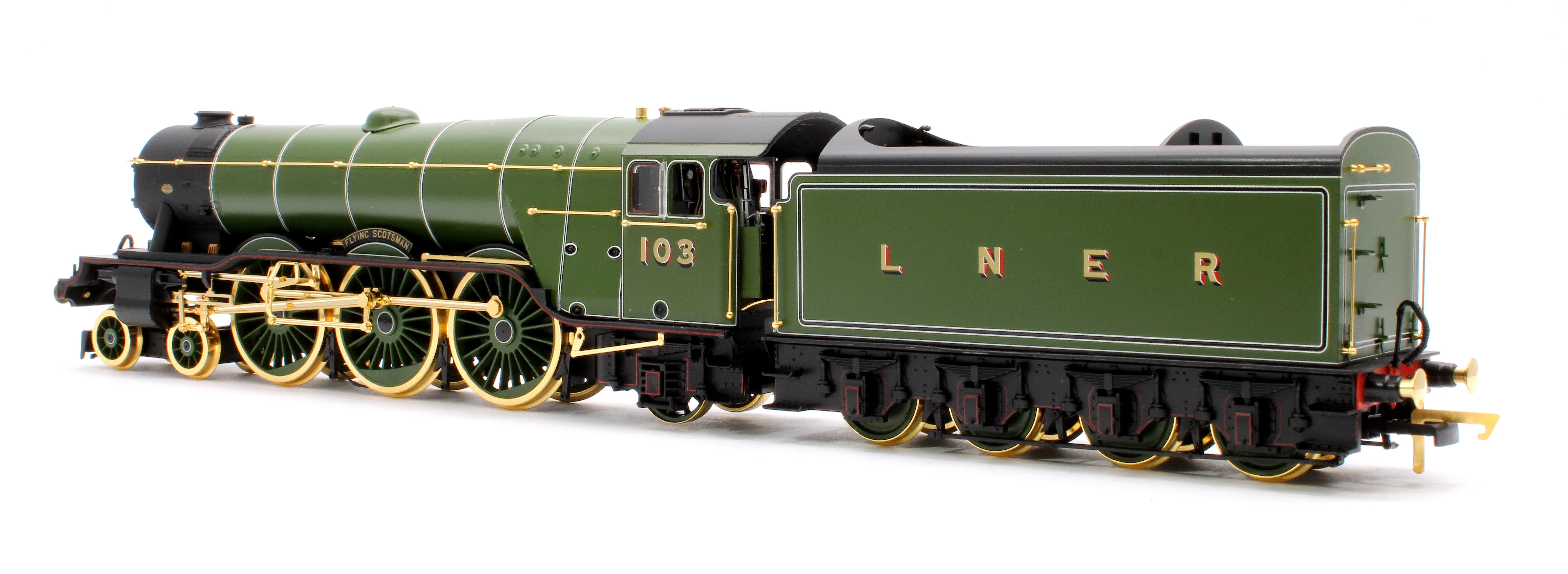 R30210A Hornby Dublo LNER A3 Class 4-6-2 103 'Flying Scotsman' Gold Plated Limited Edition Steam Locomotive - Image 3