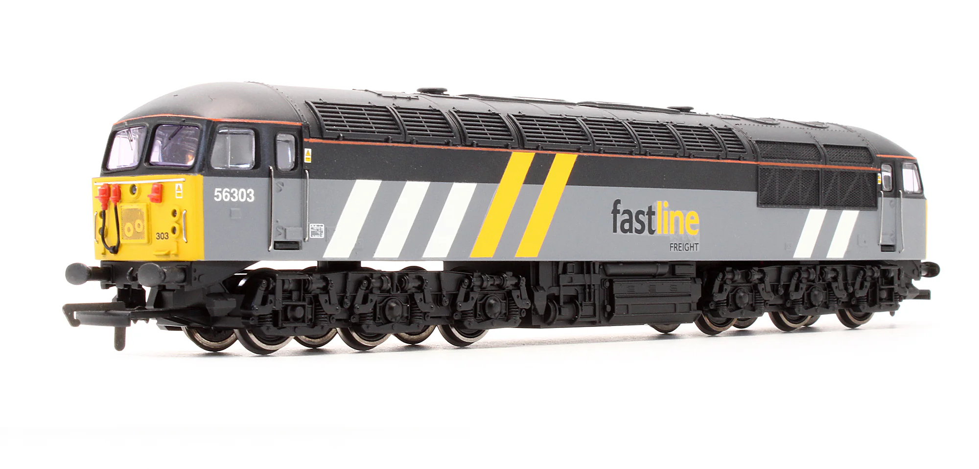 Pre-Owned fastline Freight Class 56303 Diesel Locomotive - Repainted & Renumbered - Image 2