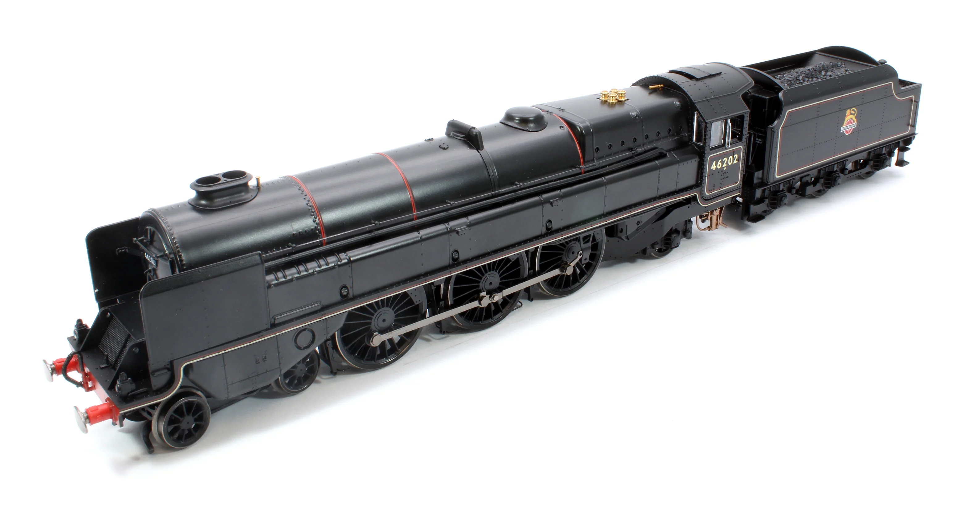R30135 Princess Royal Class 'The Turbomotive' 4-6-2 BR Black Early Emblem 46202 Steam Locomotive - Image 9