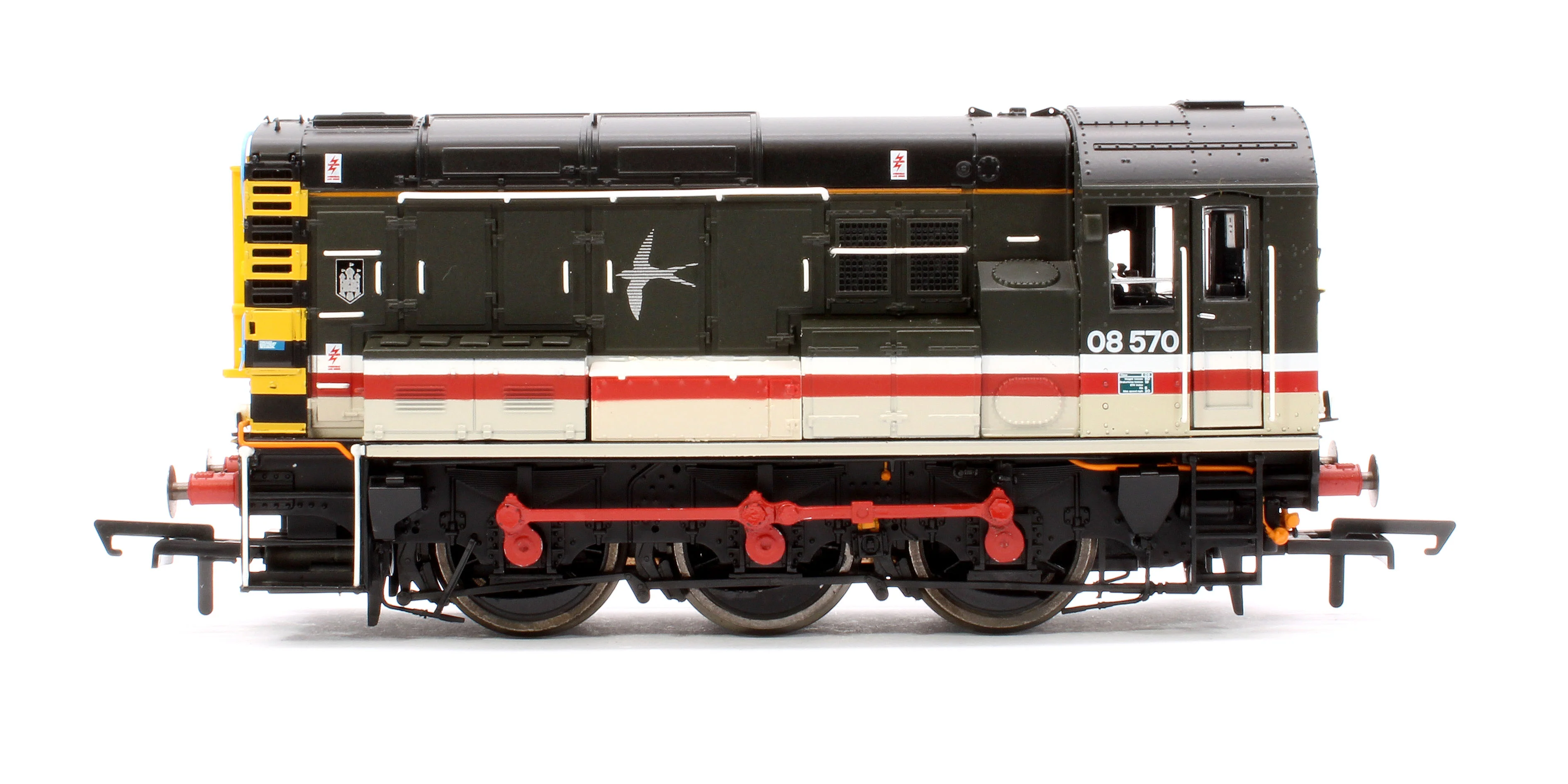 R30368 Class 08 BR Intercity Swallow 0-6-0 No. 08570 Diesel Locomotive - Image 5