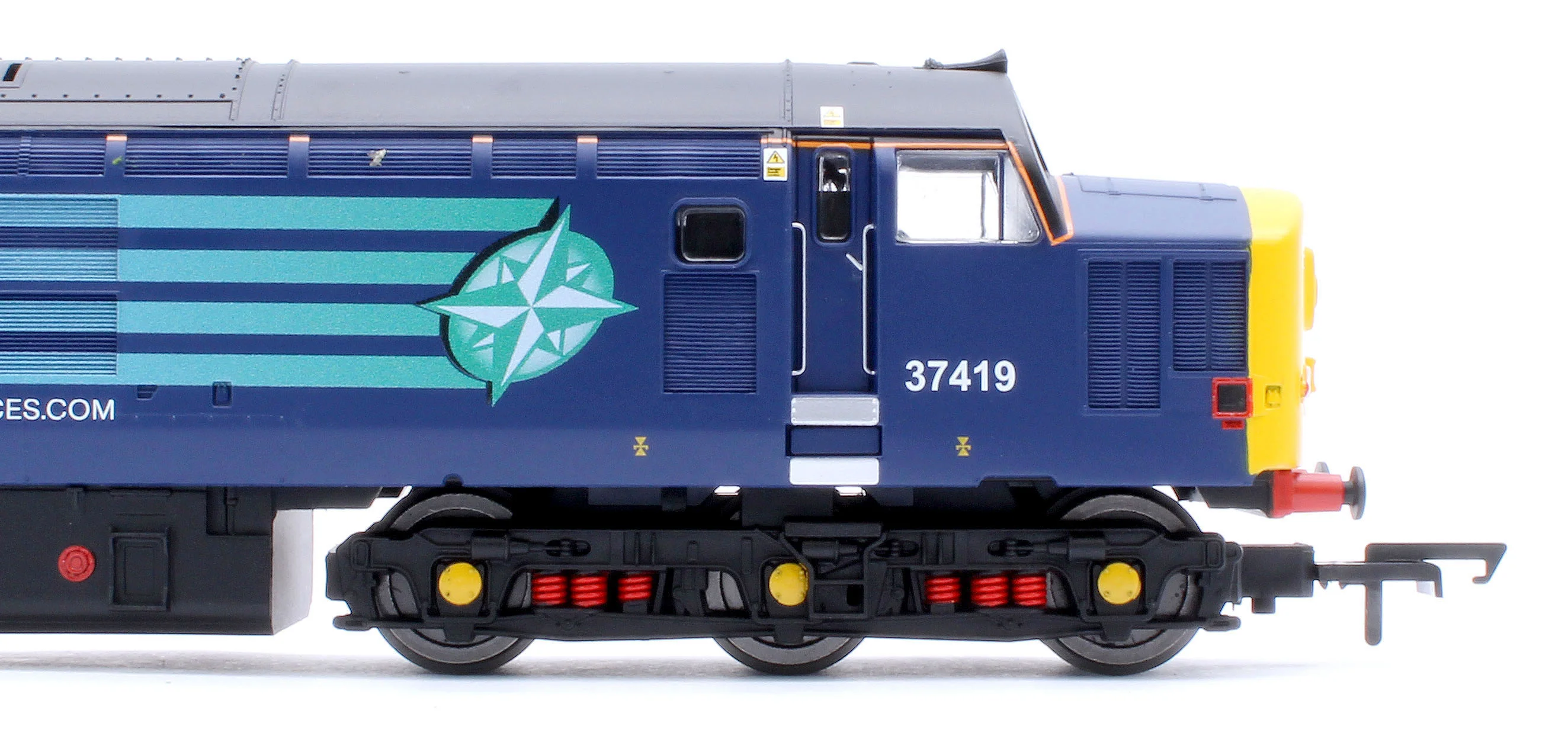 R30437TXS RailRoad Class 37 DRS 'Carl Haviland' 37419 Diesel Locomotive - DCC Sound - Image 8