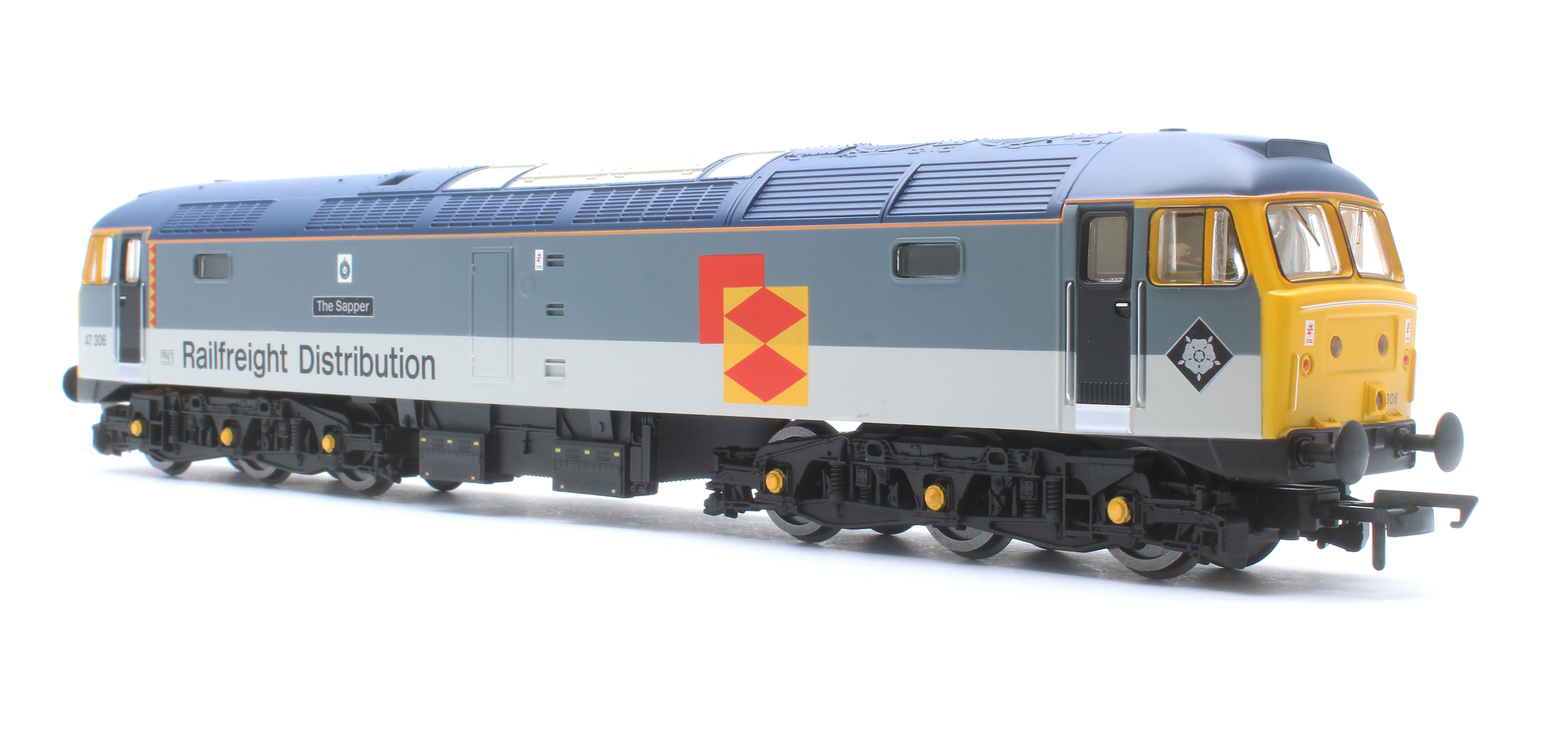 R30440TXS RailRoad Class 47 Railfreight Distribution 'The Sapper' 47306 Diesel Locomotive - DCC Sound - Image 4