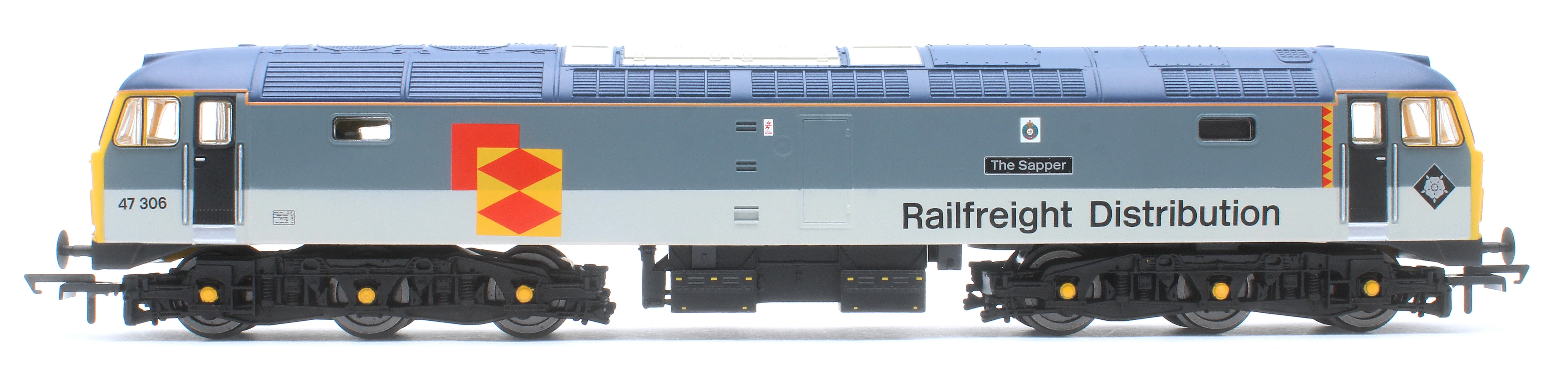 R30440TXS RailRoad Class 47 Railfreight Distribution 'The Sapper' 47306 Diesel Locomotive - DCC Sound - Image 6