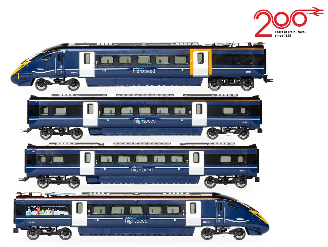 R30442 Rail 200 Southeastern Class 395 EMU - 4 Car Train Pack '395015'